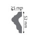 Moldura Lisa LNG-04 – Poliuretano