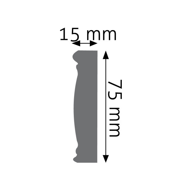 Moldura Flexible LNZ-06F – Poliuretano